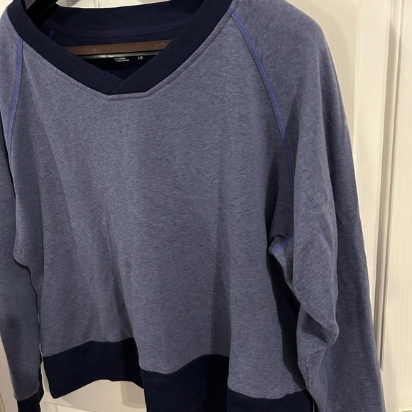 Columbia Women’s Large Heathered Honey Two Tone Pullover Sweater - Picture 4 of 8